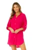 Women's Live In Color Button Down Shirt Swimsuit Cover Up sold by Anne Cole
