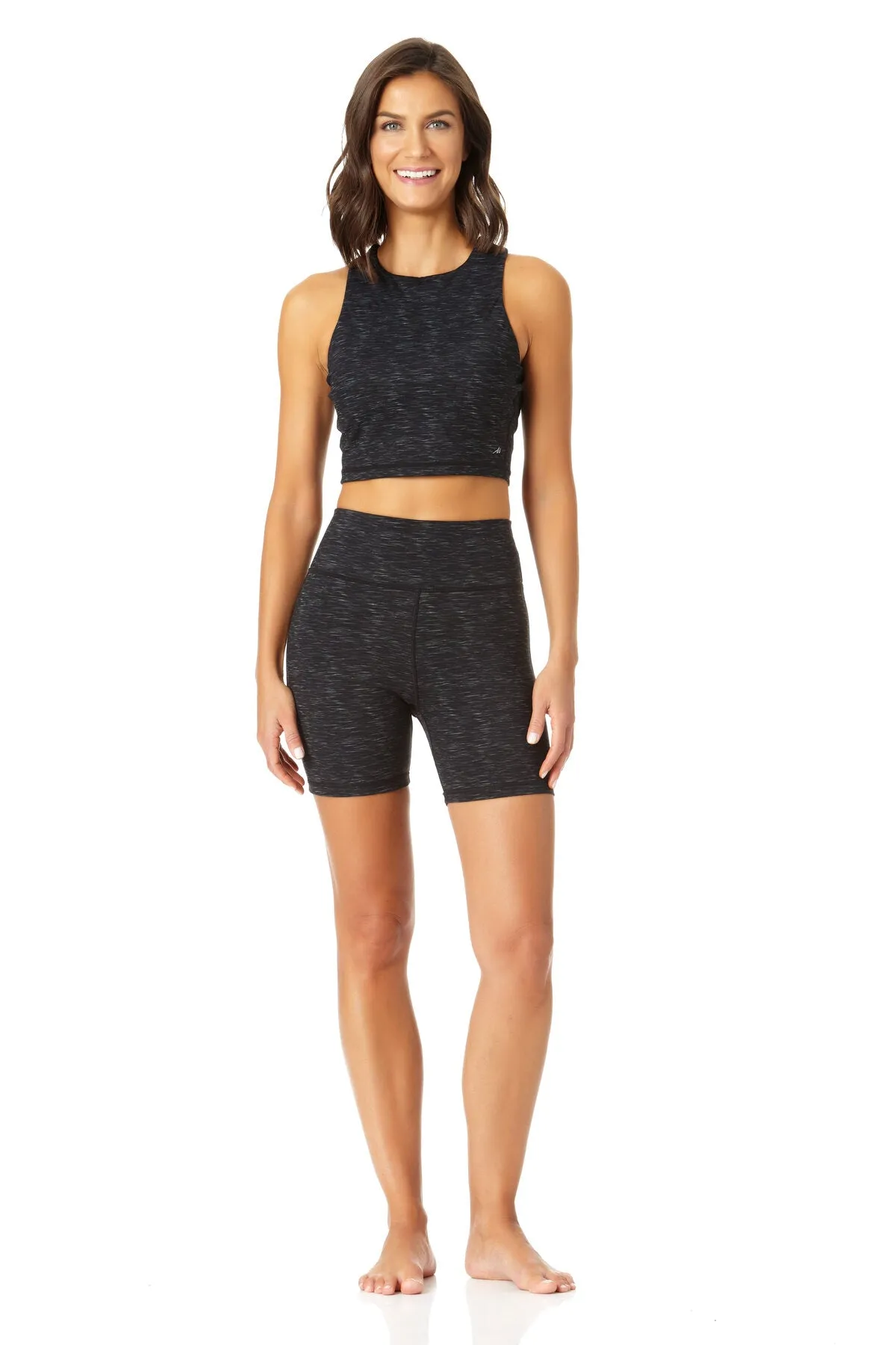 Anne Cole Active - Women's High Neck Crop Top sold by Anne Cole product image thumbnail 3