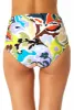 Anne Cole - Women's Fold Over High Waist Shirred Bikini Swim Bottoms sold by Anne Cole