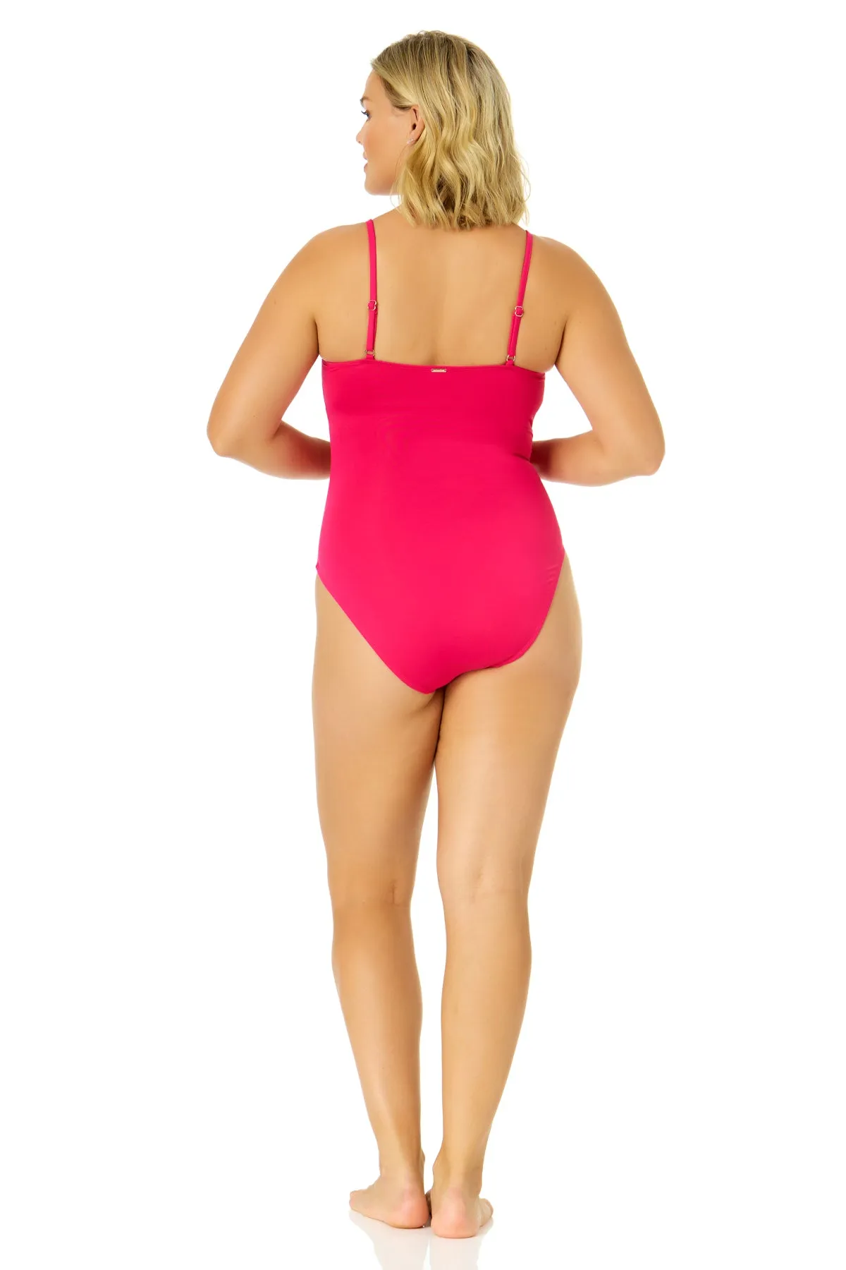 Women's Live In Color Shirred Lingerie Maillot One Piece sold by Anne Cole product image thumbnail 4