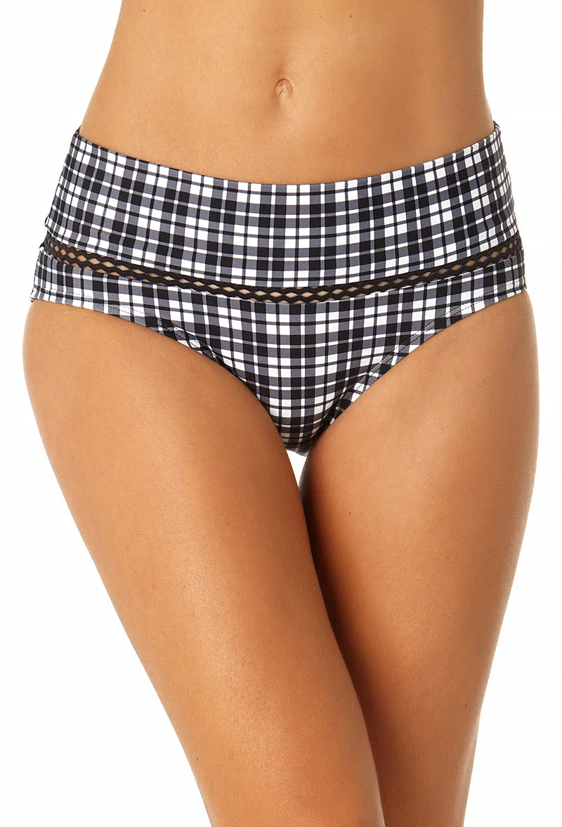 Anne Cole - Women's Trim Mid Rise Bikini Bottom sold by Anne Cole