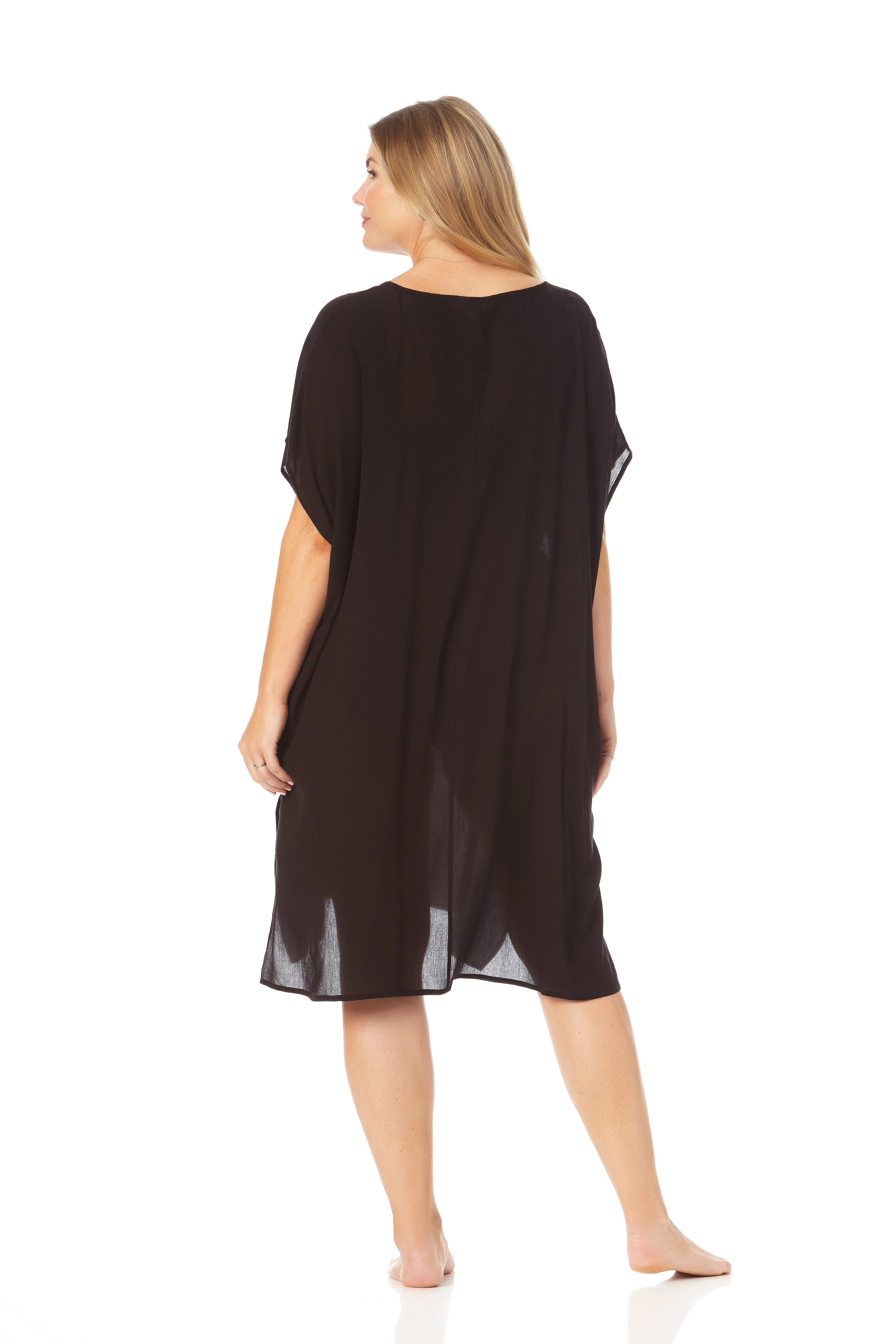 Women's Plus Size Live In Color Easy Tunic Swimsuit Cover Up sold by Anne Cole product image thumbnail 3