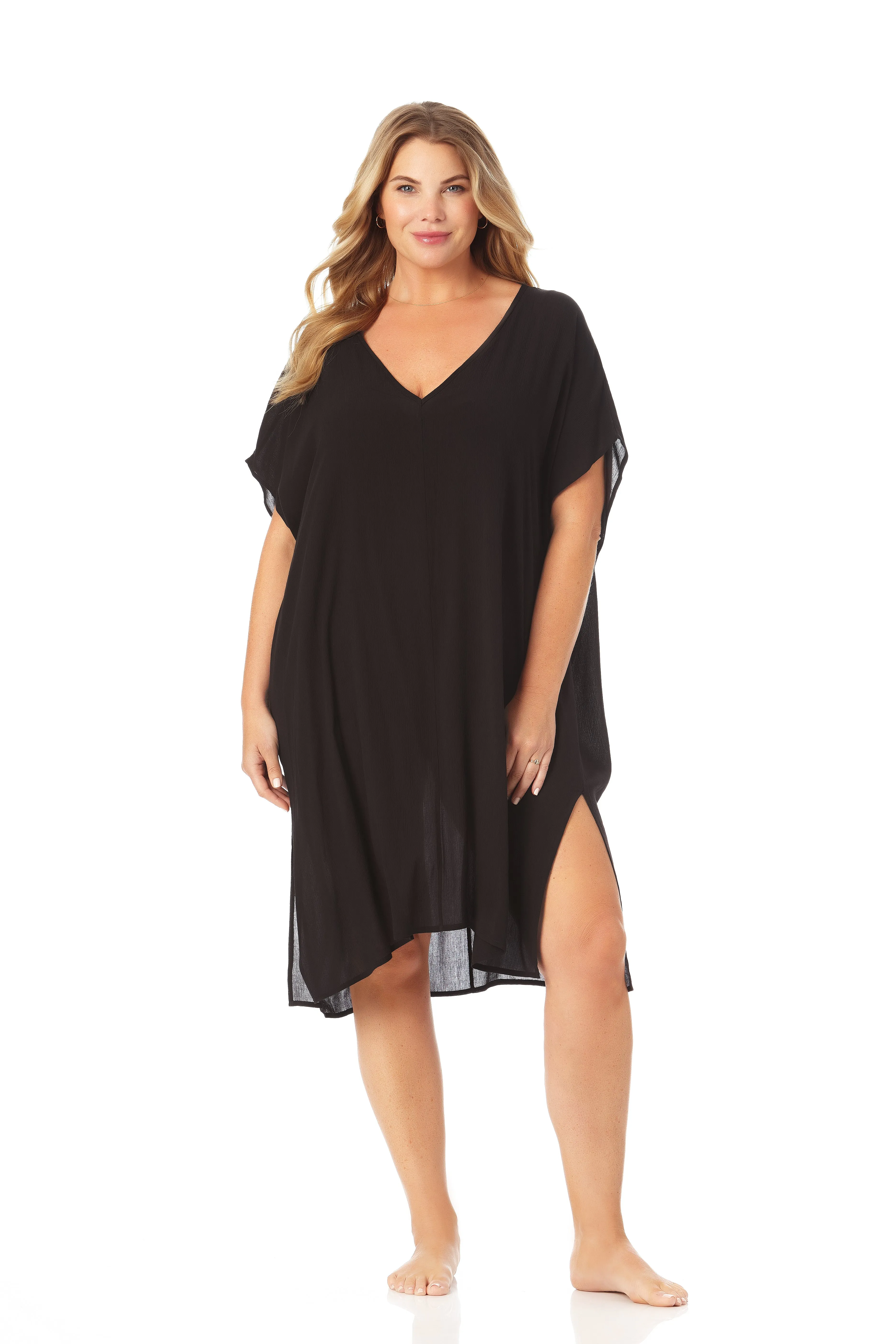 Women's Plus Size Live In Color Easy Tunic Swimsuit Cover Up sold by Anne Cole