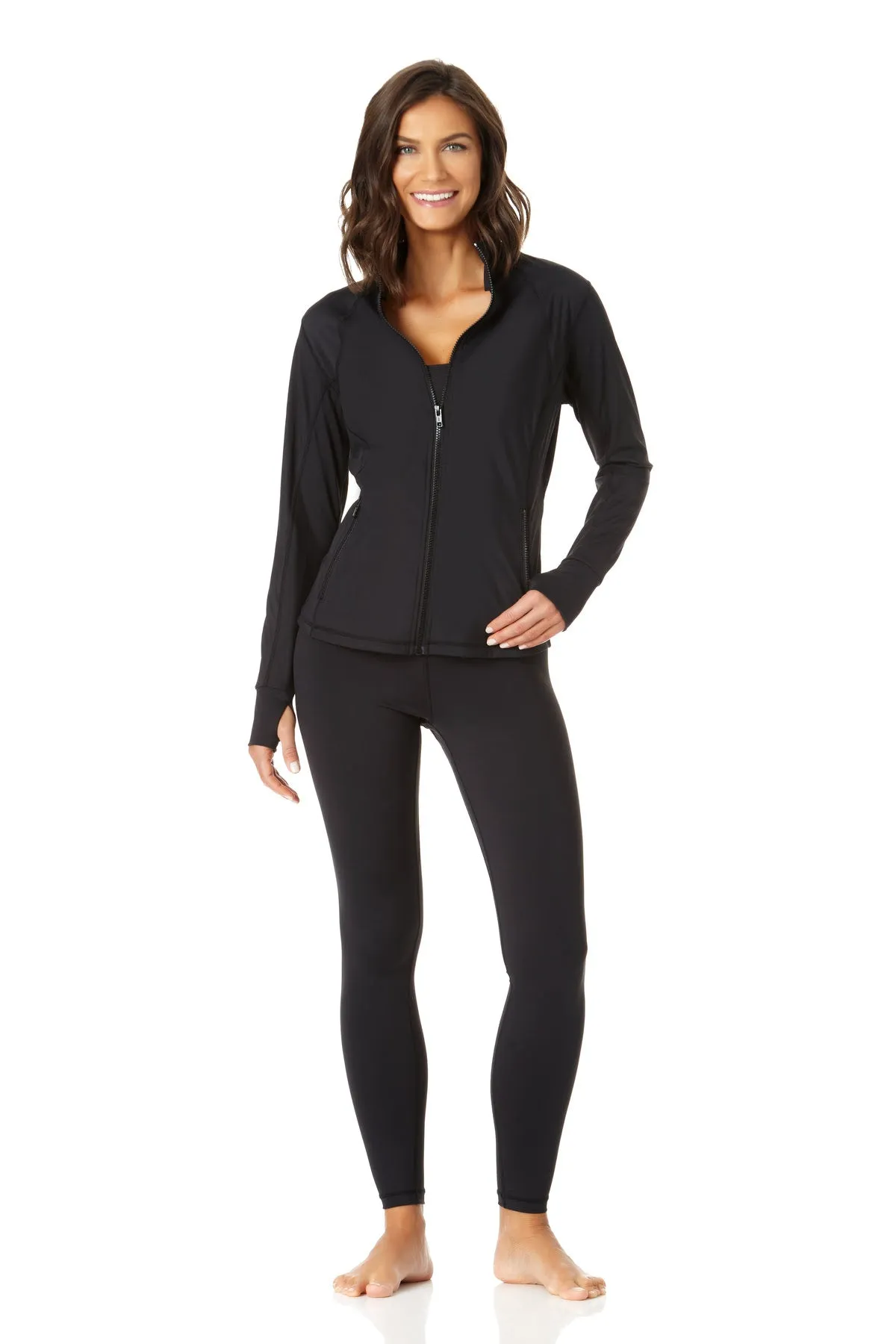 Anne Cole Active - Women's Warmup Jacket sold by Anne Cole product image thumbnail 5