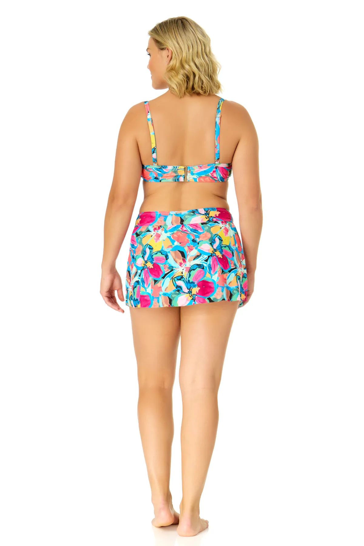 Women's Amalfi Floral Shirred Underwire Bikini Top sold by Anne Cole product image thumbnail 5