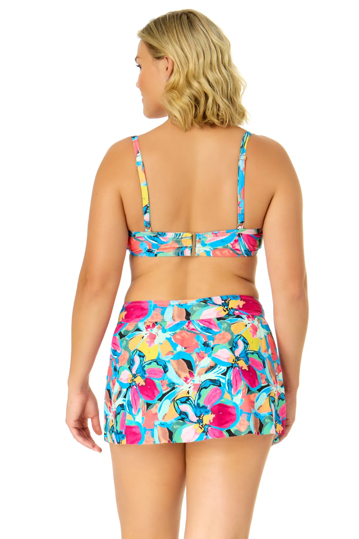 Women's Amalfi Floral Shirred Underwire Bikini Top sold by Anne Cole product image thumbnail 2