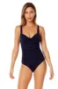 Women's Live In Color Retro Twist Front Shirred One Piece Swimsuit sold by Anne Cole