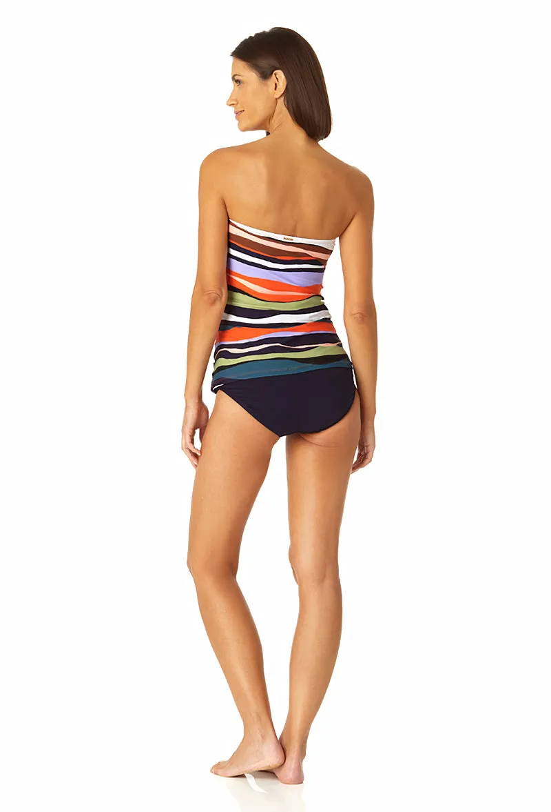 Anne Cole - Women's Twist Front Bandeaukini Swim Top sold by Anne Cole product image thumbnail 5