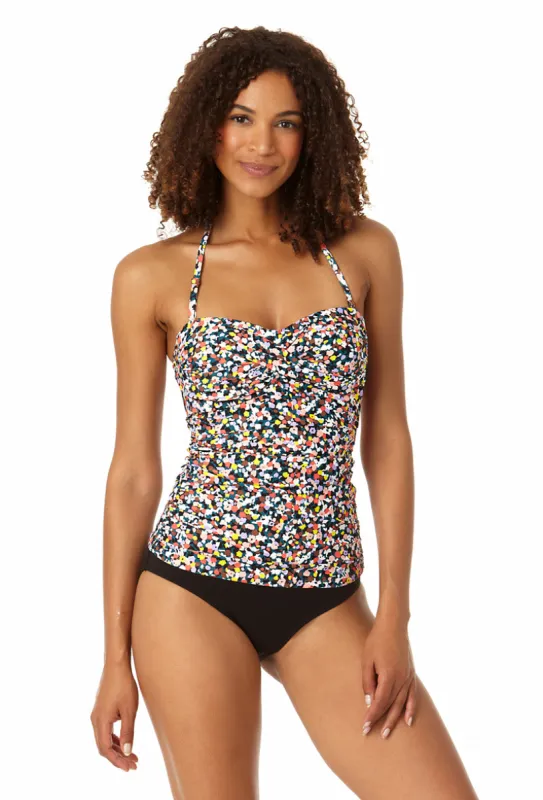 Anne Cole - Women's Twist Front Bandeaukini Swim Top sold by Anne Cole