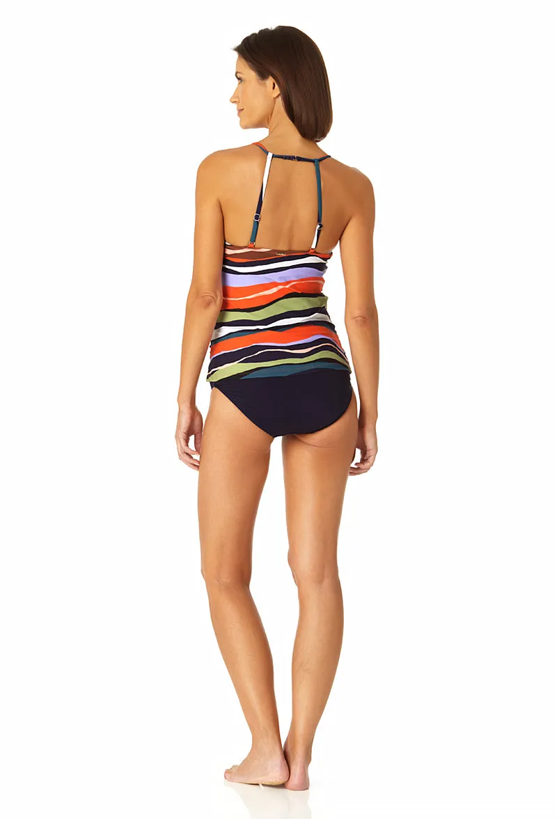 Anne Cole - Women's High Neck Tankini Top sold by Anne Cole product image thumbnail 5