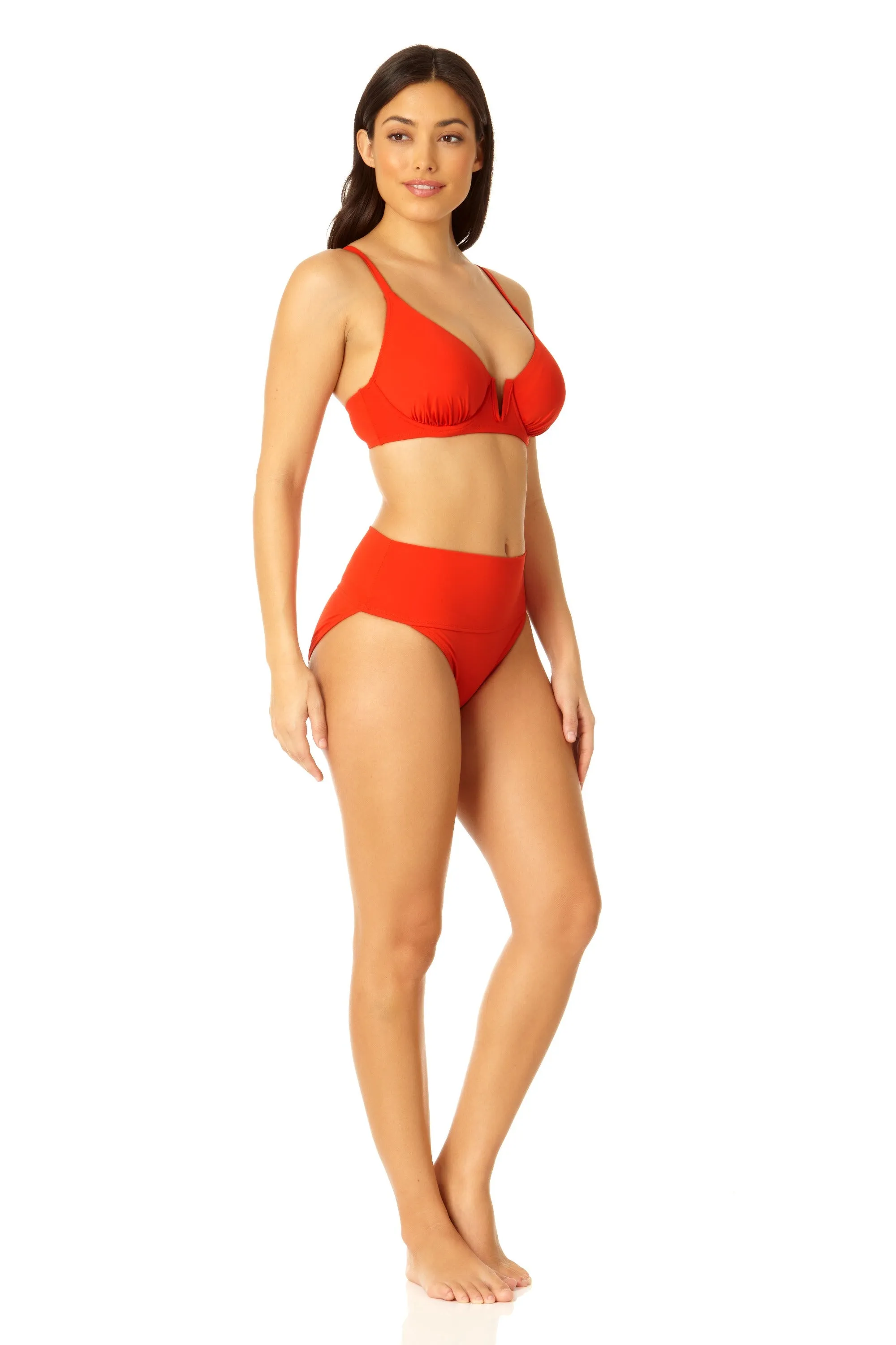 Anne Cole - Women's V Wire Underwire Bikini Swim Top sold by Anne Cole product image thumbnail 3