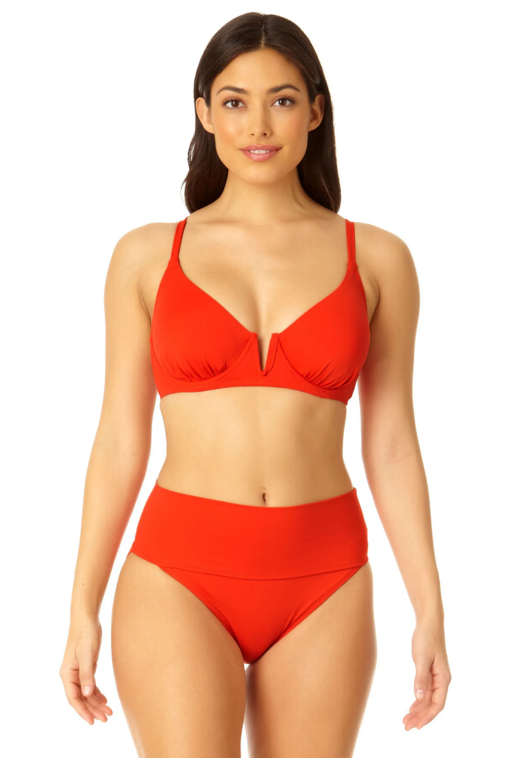 Anne Cole - Women's V Wire Underwire Bikini Swim Top sold by Anne Cole