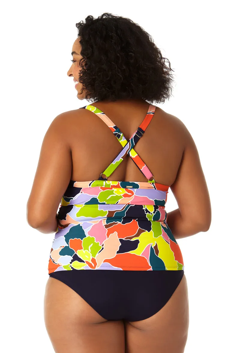 Anne Cole Plus - Women's Halter Tankini Top sold by Anne Cole product image thumbnail 2