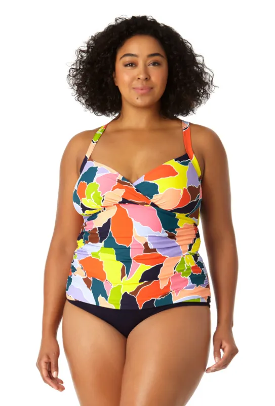 Anne Cole Plus - Women's Halter Tankini Top sold by Anne Cole