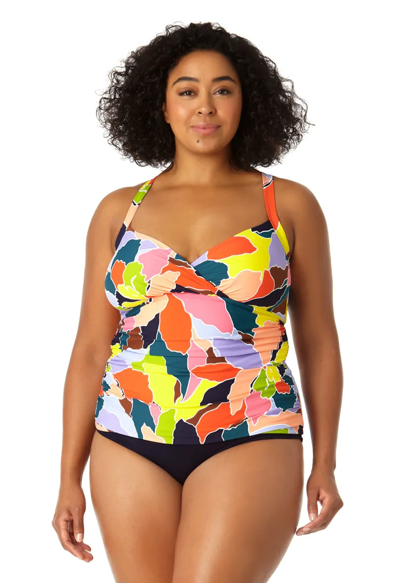 Anne Cole Plus - Women's Halter Tankini Top sold by Anne Cole