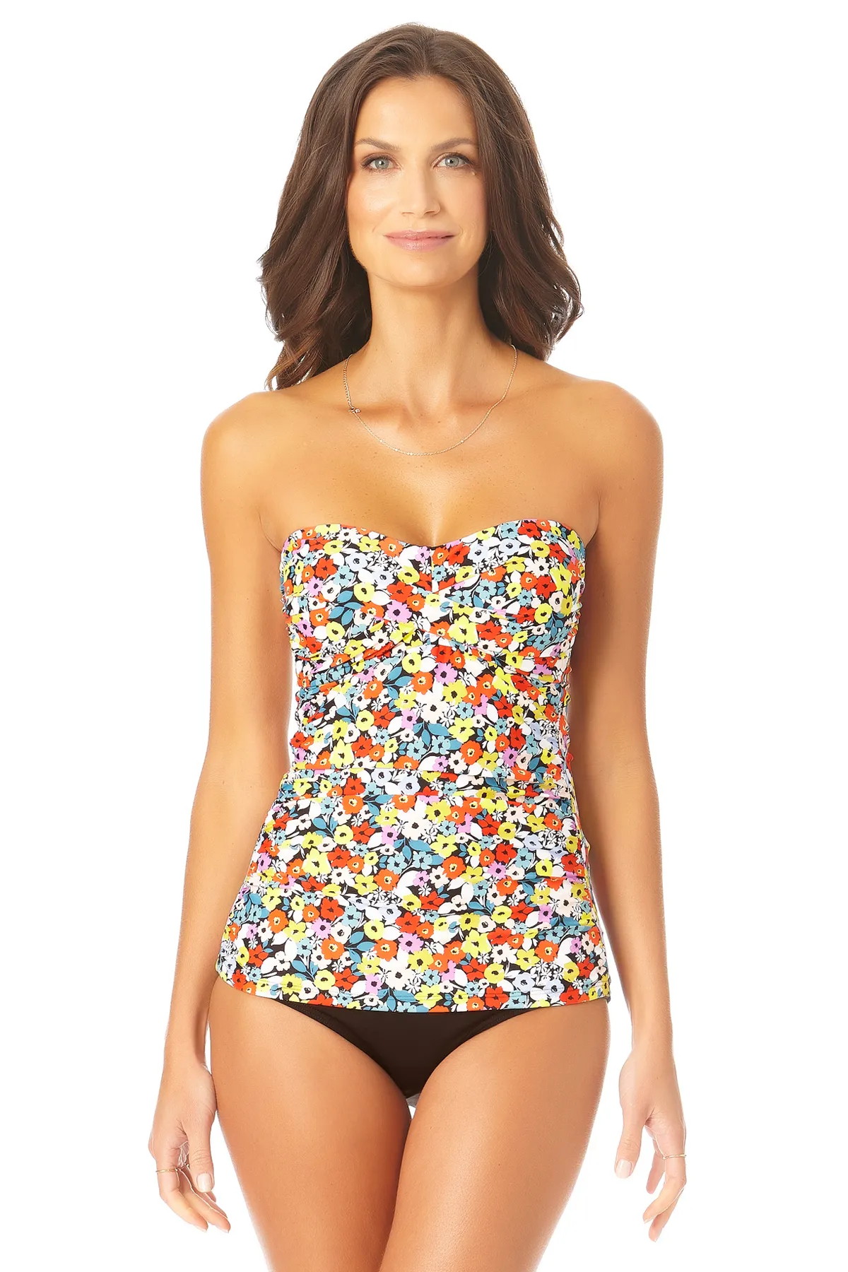 Anne Cole - Women's Twist Front Bandeaukini Swim Top sold by Anne Cole product image thumbnail 5