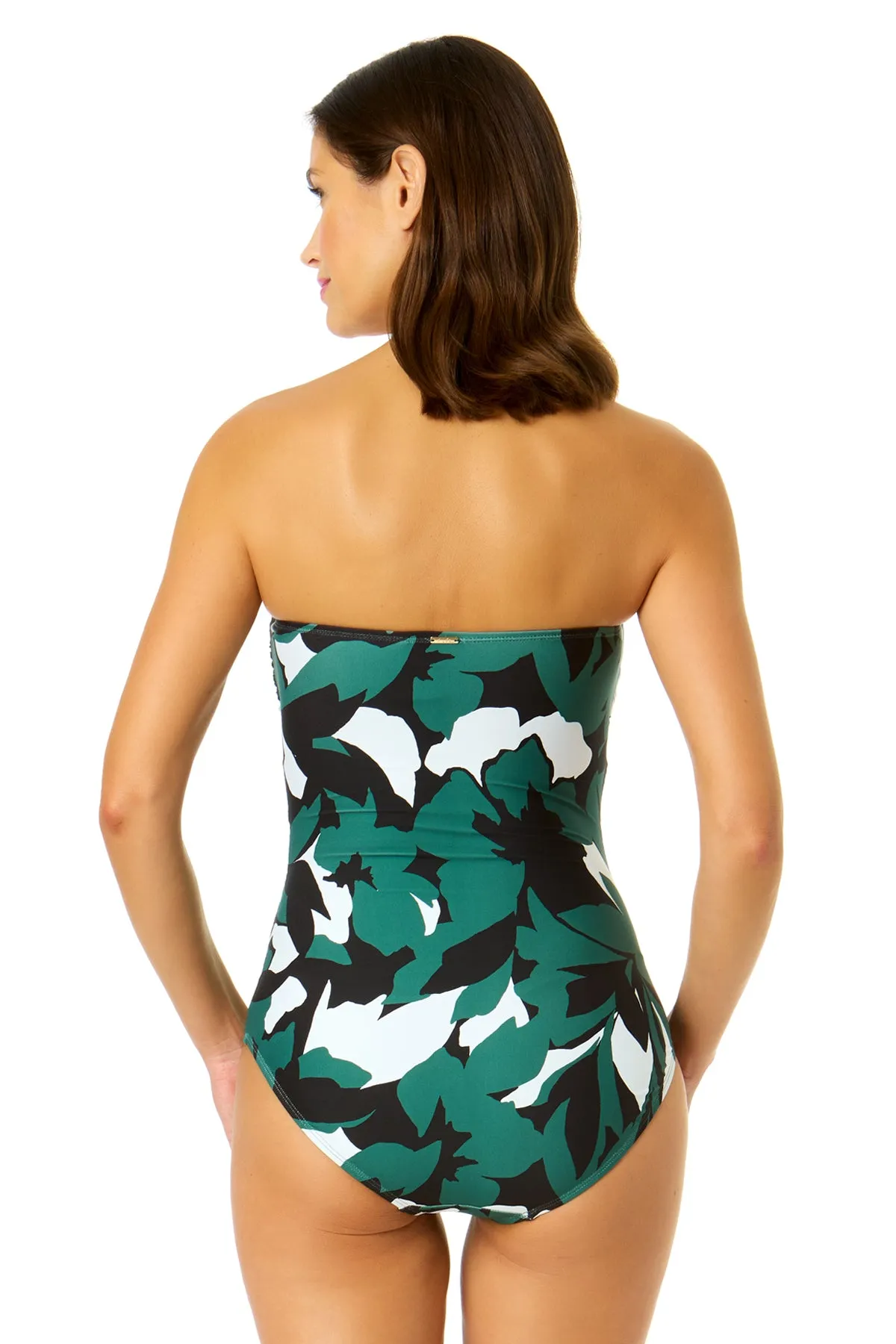 Women's Desert Bloom Twist Front Shirred One Piece Swimsuit sold by Anne Cole product image thumbnail 2