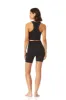 Anne Cole Active - V Neck Crop Top sold by Anne Cole