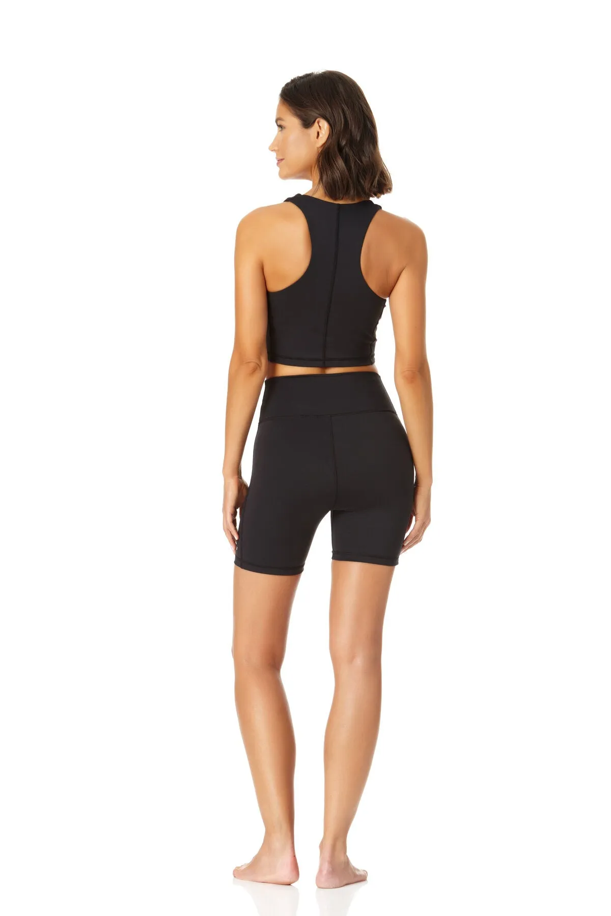 Anne Cole Active - V Neck Crop Top sold by Anne Cole product image thumbnail 4
