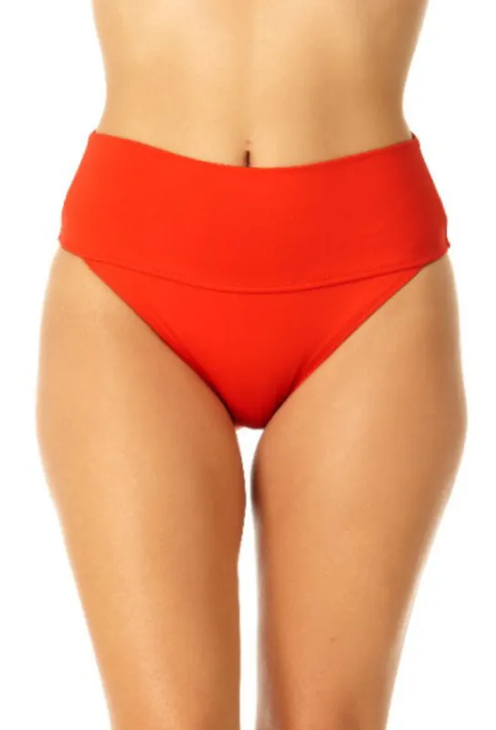 Anne Cole - Soft Band High Waist Swim Bottom sold by Anne Cole