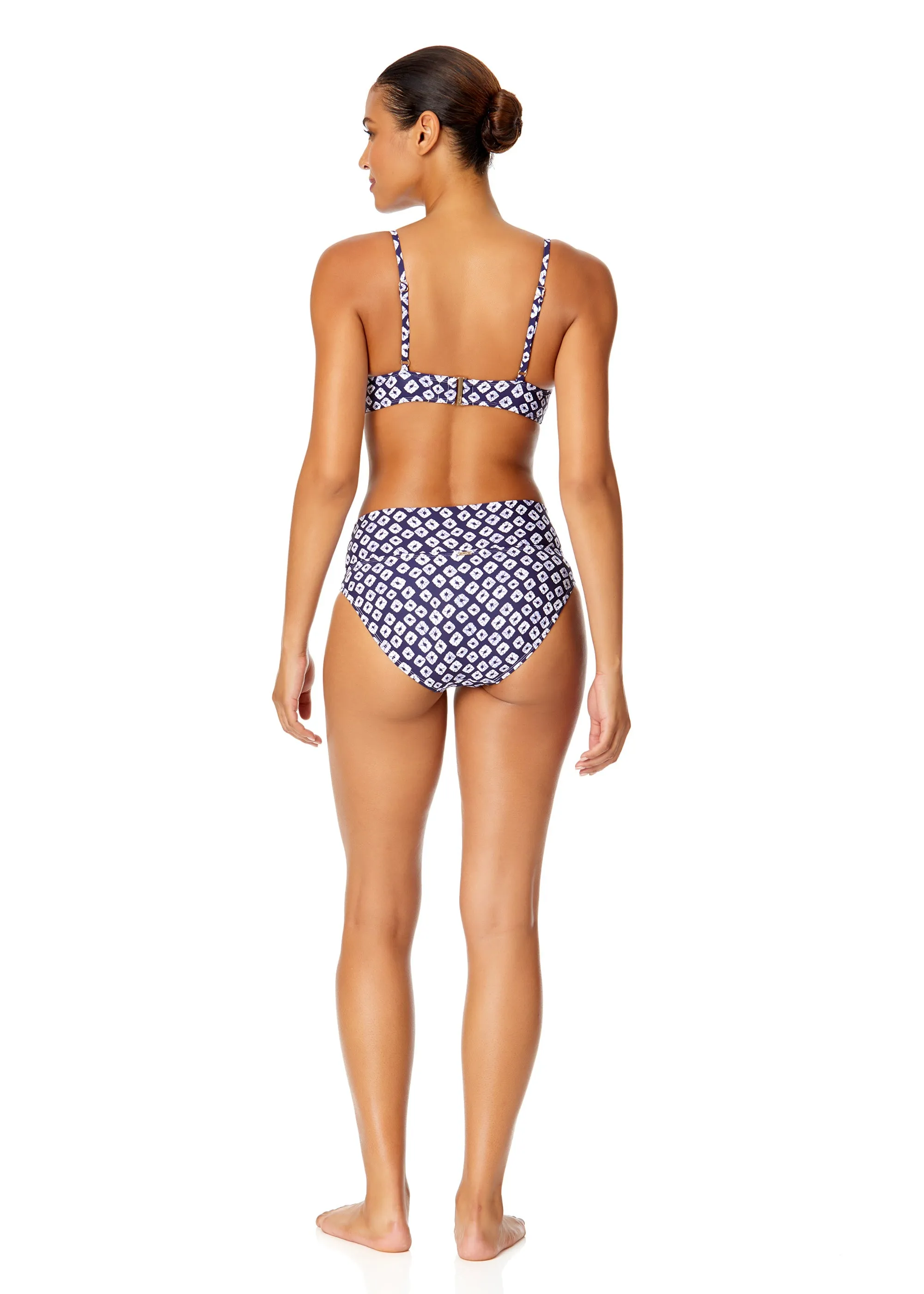 Women's Shibori Geo V Wire Underwire Bikini Swim Top sold by Anne Cole product image thumbnail 4