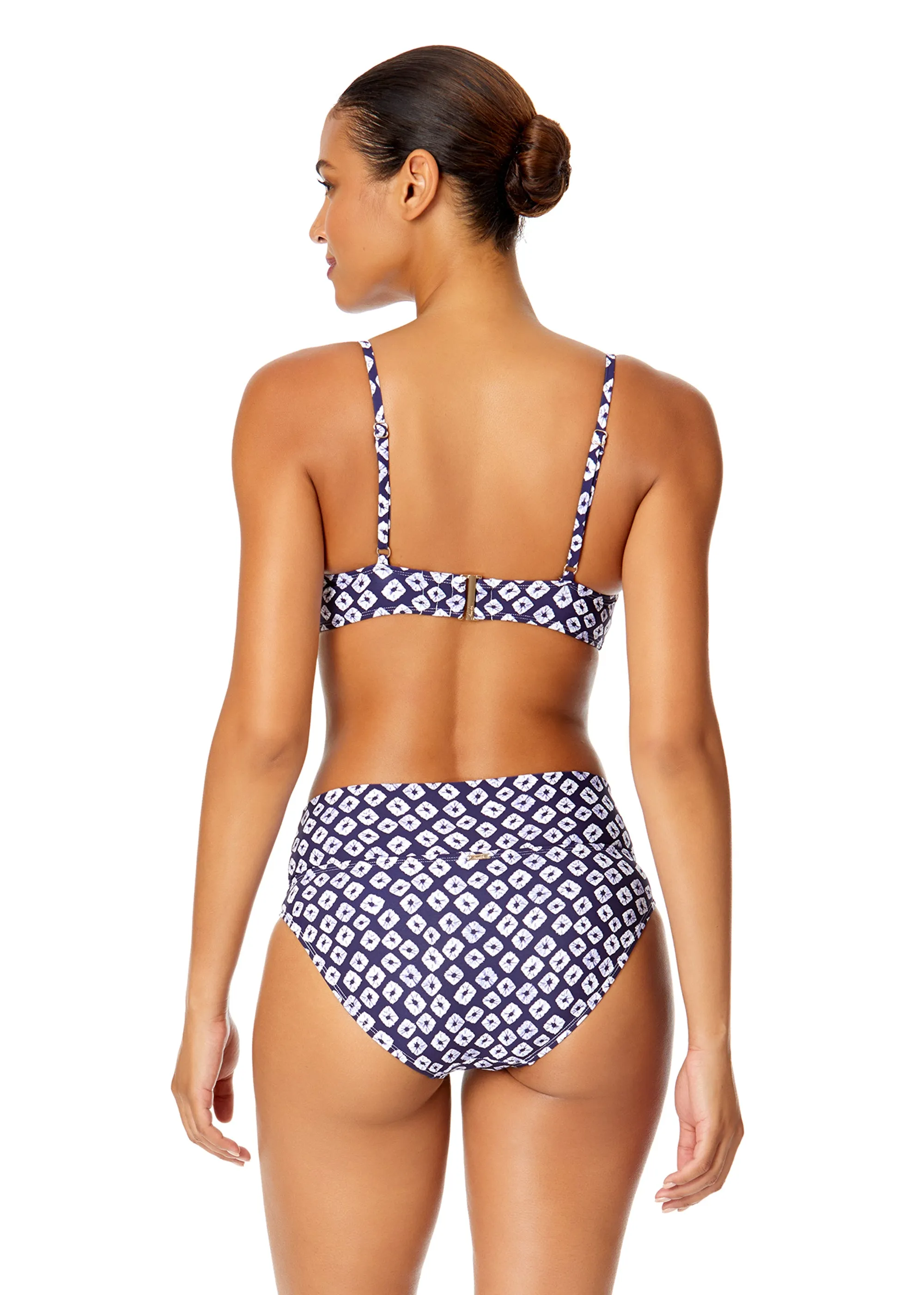 Women's Shibori Geo V Wire Underwire Bikini Swim Top sold by Anne Cole product image thumbnail 2