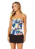 Women's Riviera Floral Twist Front Bandeaukini Swim Top sold by Anne Cole