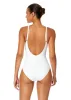 Women's Live In Color Plunge Twist One Piece Swimsuit sold by Anne Cole