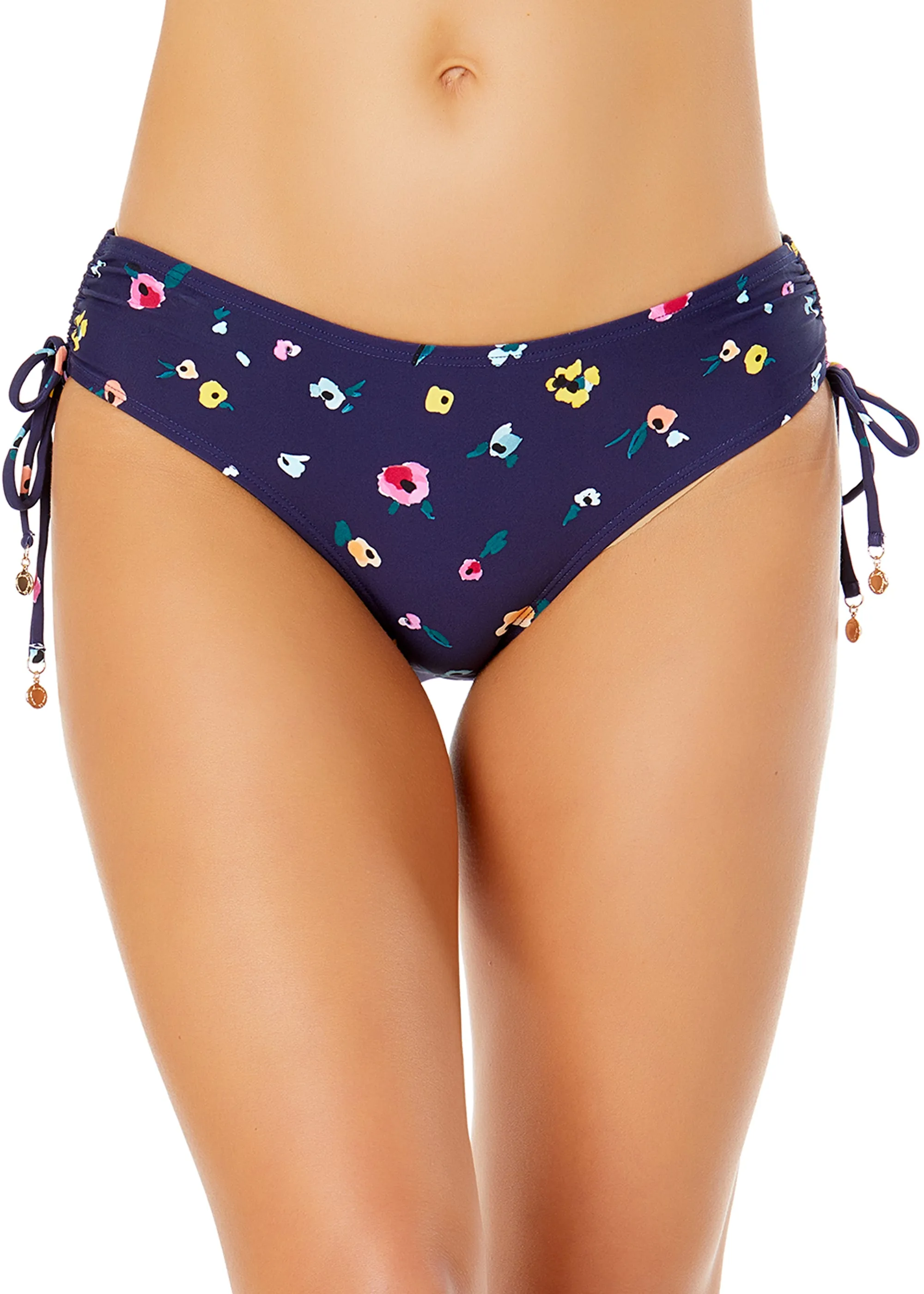 Women's Gradient Floral Side Tie Bikini Swim Bottom sold by Anne Cole