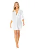 Women's Live In Color Button Down Shirt Swimsuit Cover Up sold by Anne Cole