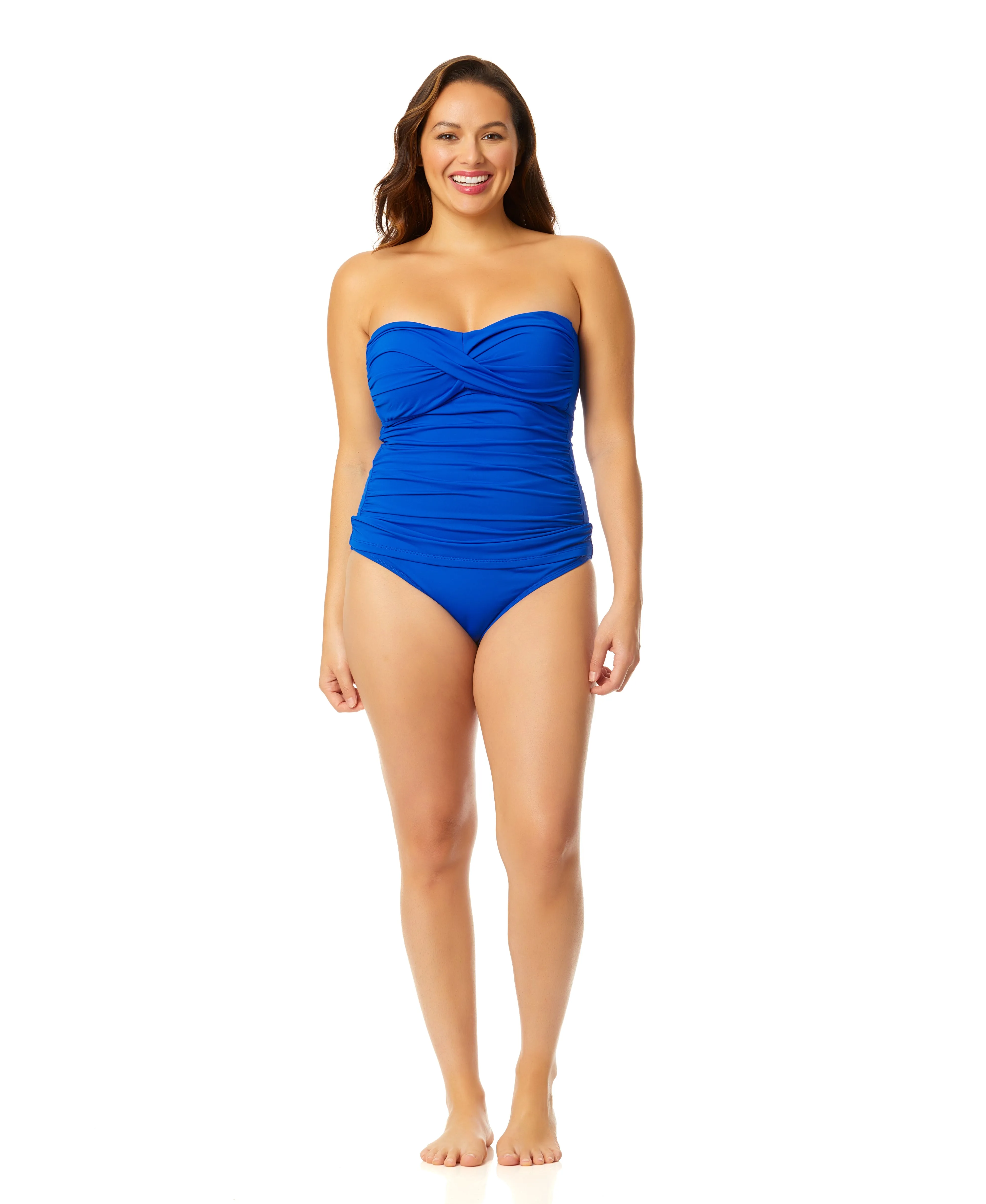 Women's Live In Color Twist Front Bandeaukini Swim Top sold by Anne Cole product image thumbnail 5