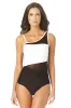 Anne Cole - Assymetrical Mesh One Piece Swimsuit sold by Anne Cole