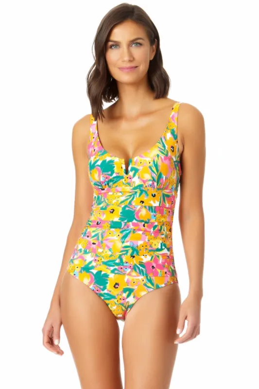 Anne Cole - V Wire One Piece Swimsuit sold by Anne Cole