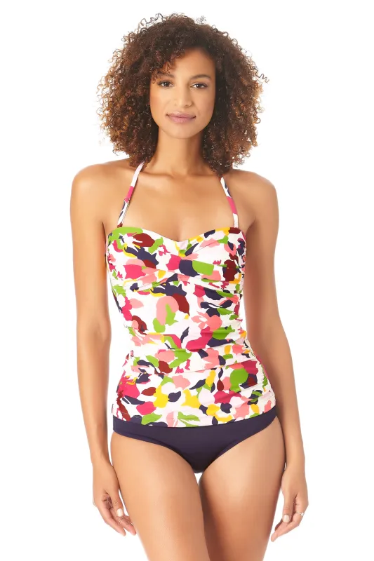 Anne Cole - Women's Twist Front Bandeaukini Swim Top sold by Anne Cole