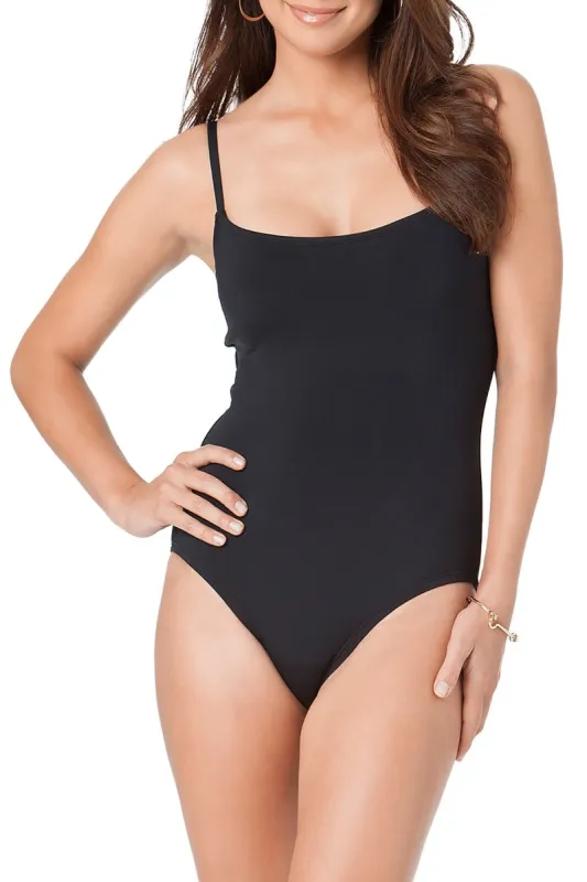 Anne Cole - Classic Moderate Leg Maillot One Piece Swimsuit sold by Anne Cole