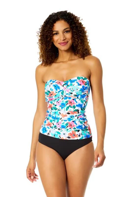 Women's Fiore Twist Front Bandeaukini Swim Top sold by Anne Cole