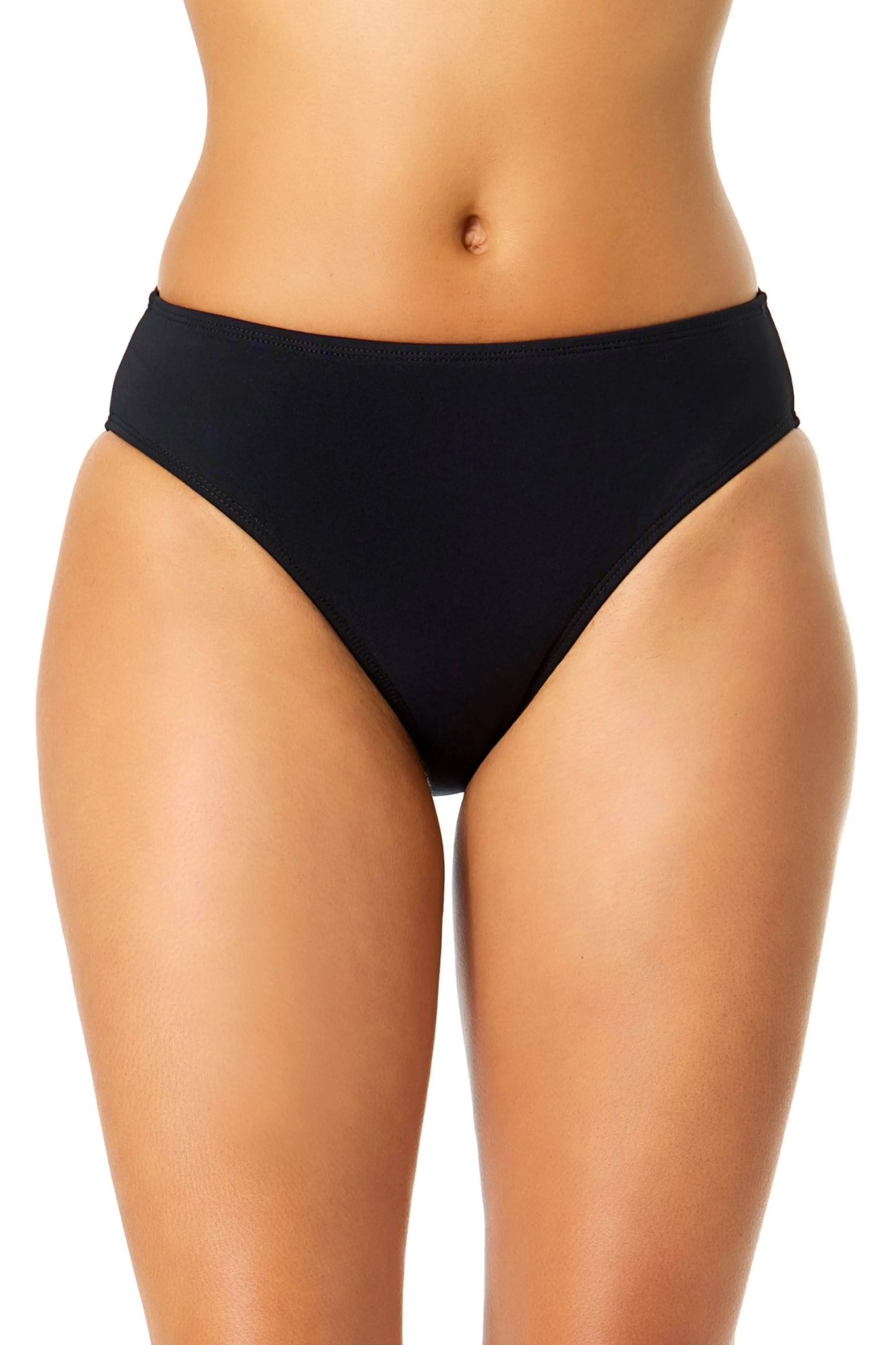 Women's Live In Color Black Clean Midrise Swim Bottom sold by Anne Cole