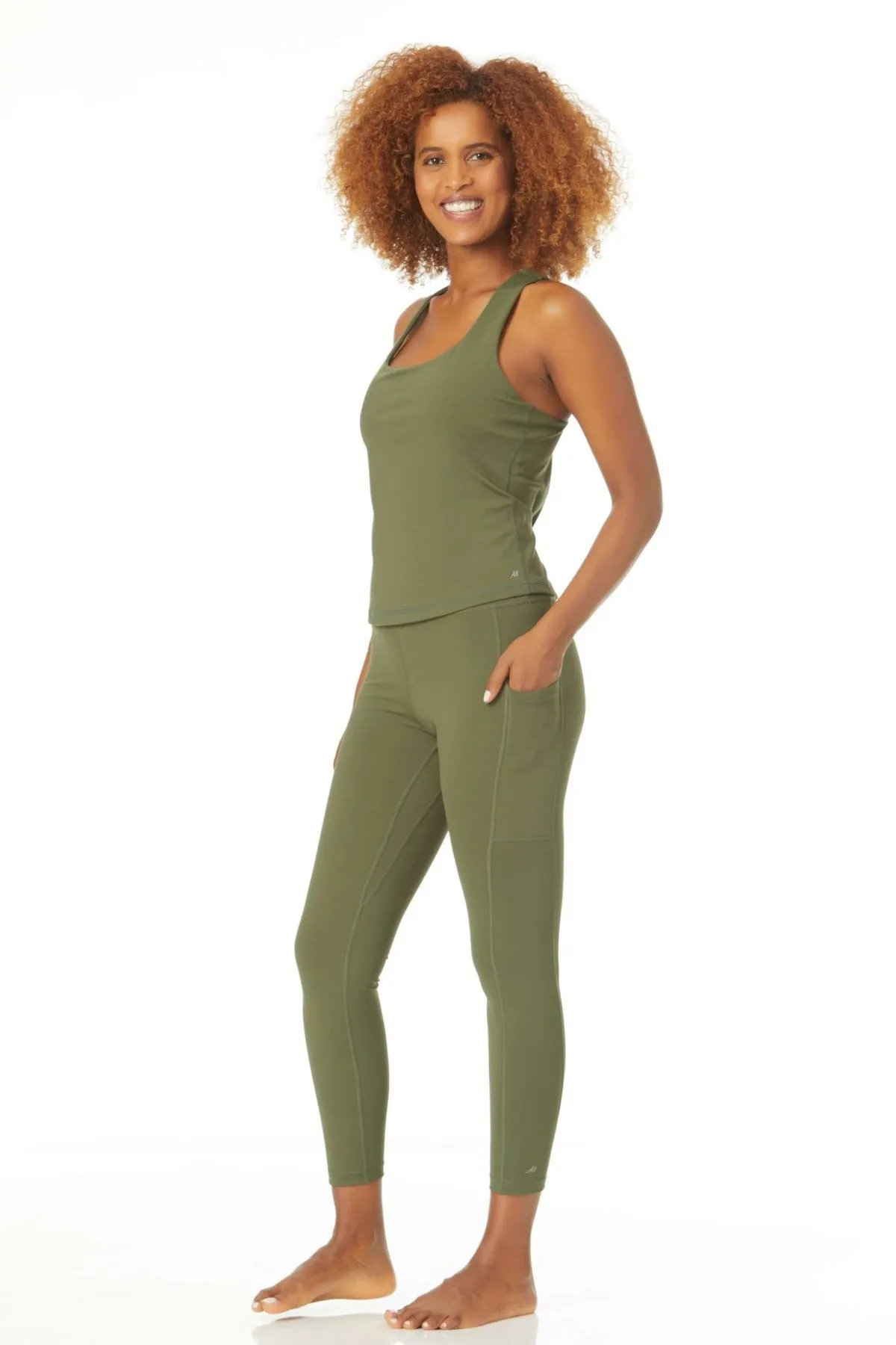 Anne Cole Active - Women's Scoop Neck Tank Top sold by Anne Cole product image thumbnail 3