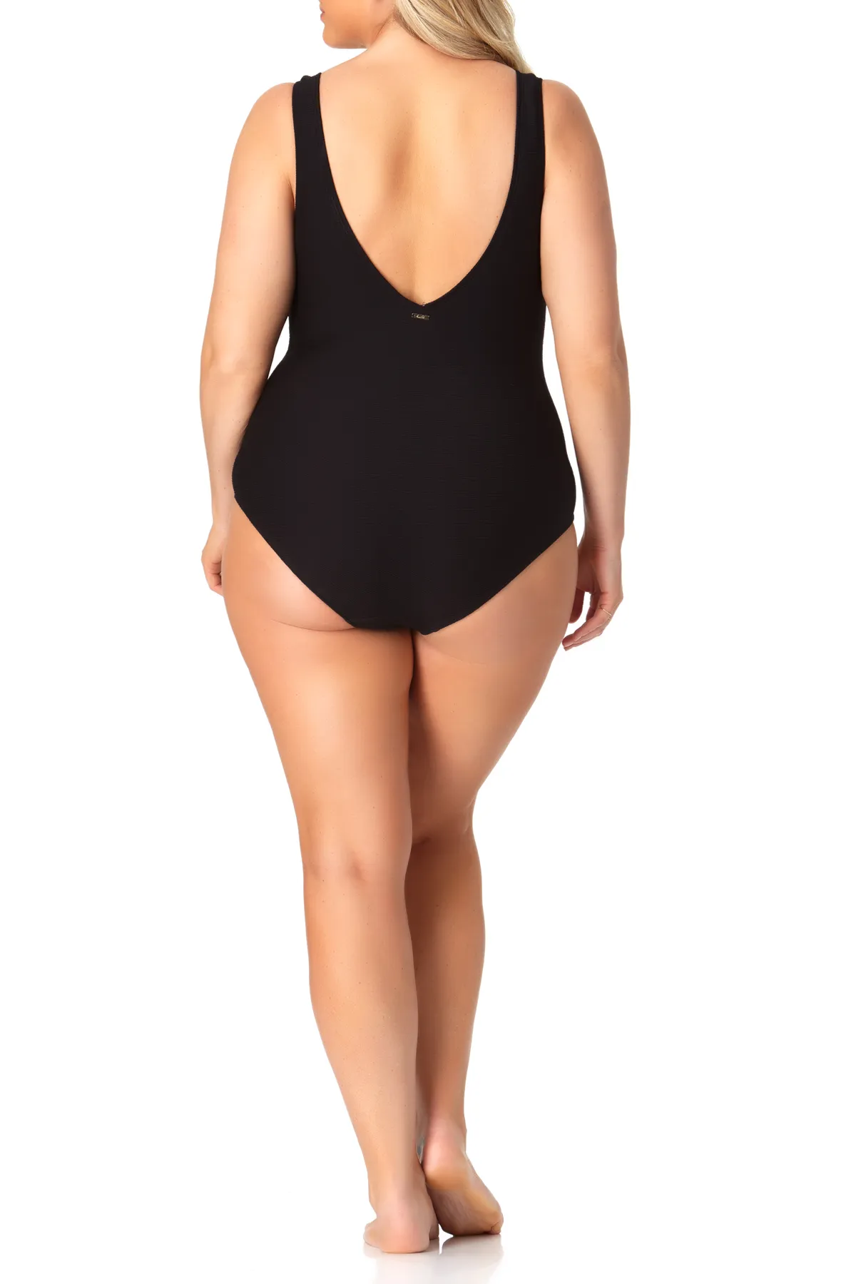 Anne Cole Plus - Twist Front One Piece Swimsuit sold by Anne Cole product image thumbnail 4