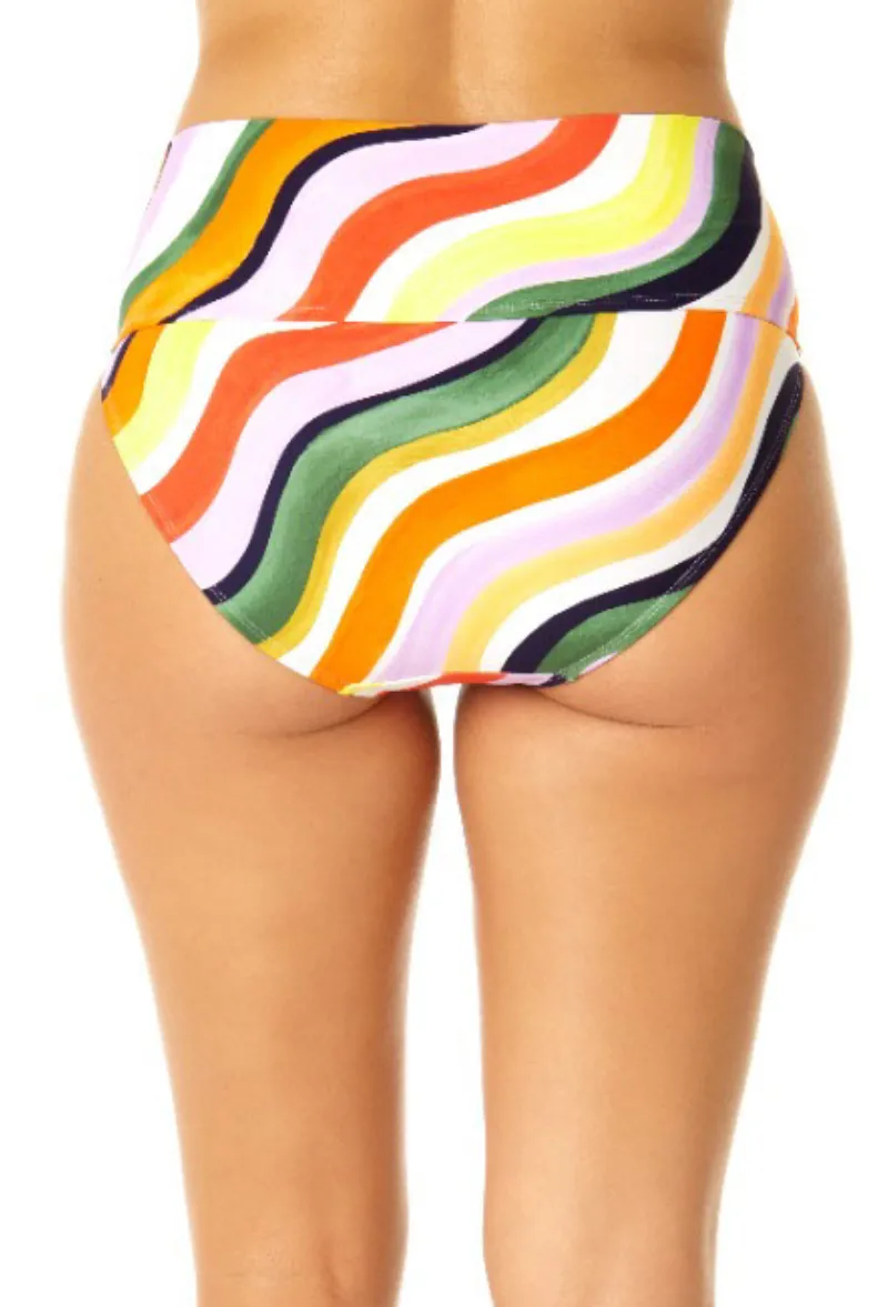 Anne Cole - Women's Banded Mid Rise Bikini Swim Bottom sold by Anne Cole product image thumbnail 2