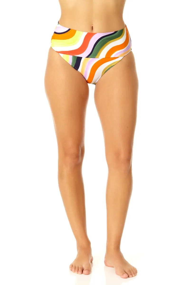 Anne Cole - Women's Banded Mid Rise Bikini Swim Bottom sold by Anne Cole product image thumbnail 4