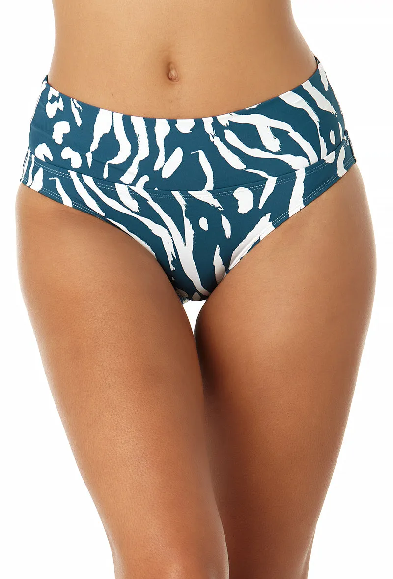 Anne Cole - Women's Soft Band Mid Rise Bikini Swim Bottom sold by Anne Cole