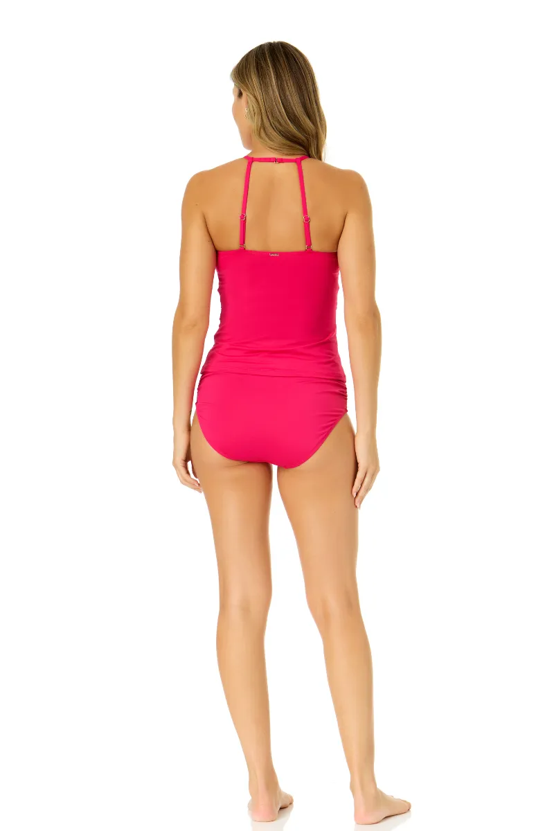 Women's Live In Color High Neck Tankini Swim Top sold by Anne Cole product image thumbnail 4