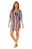 Women's Easy Breezy Stripe Button Down Shirt Swimsuit Cover Up sold by Anne Cole