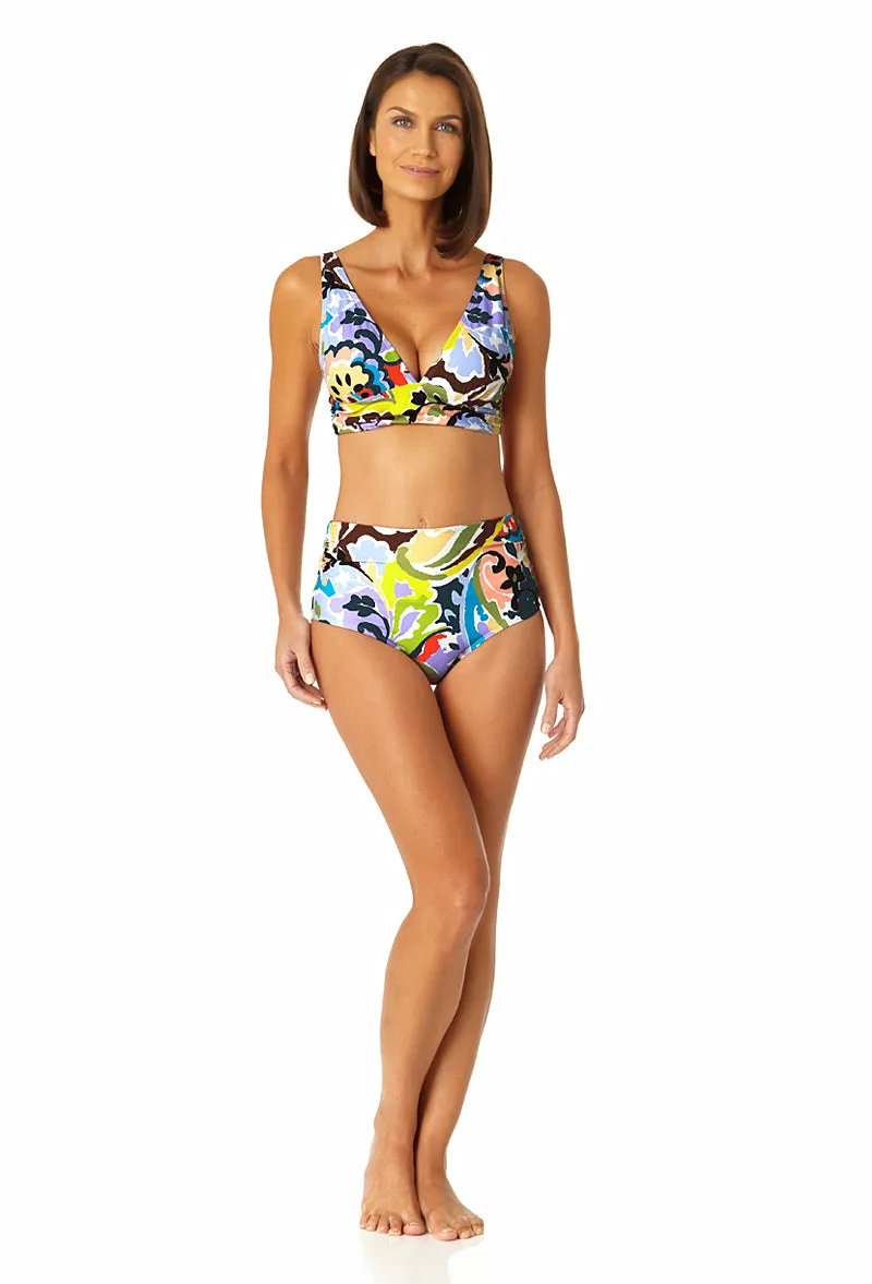 Anne Cole - Women's Soft Band Shirred Bralette Bikini Top sold by Anne Cole product image thumbnail 4