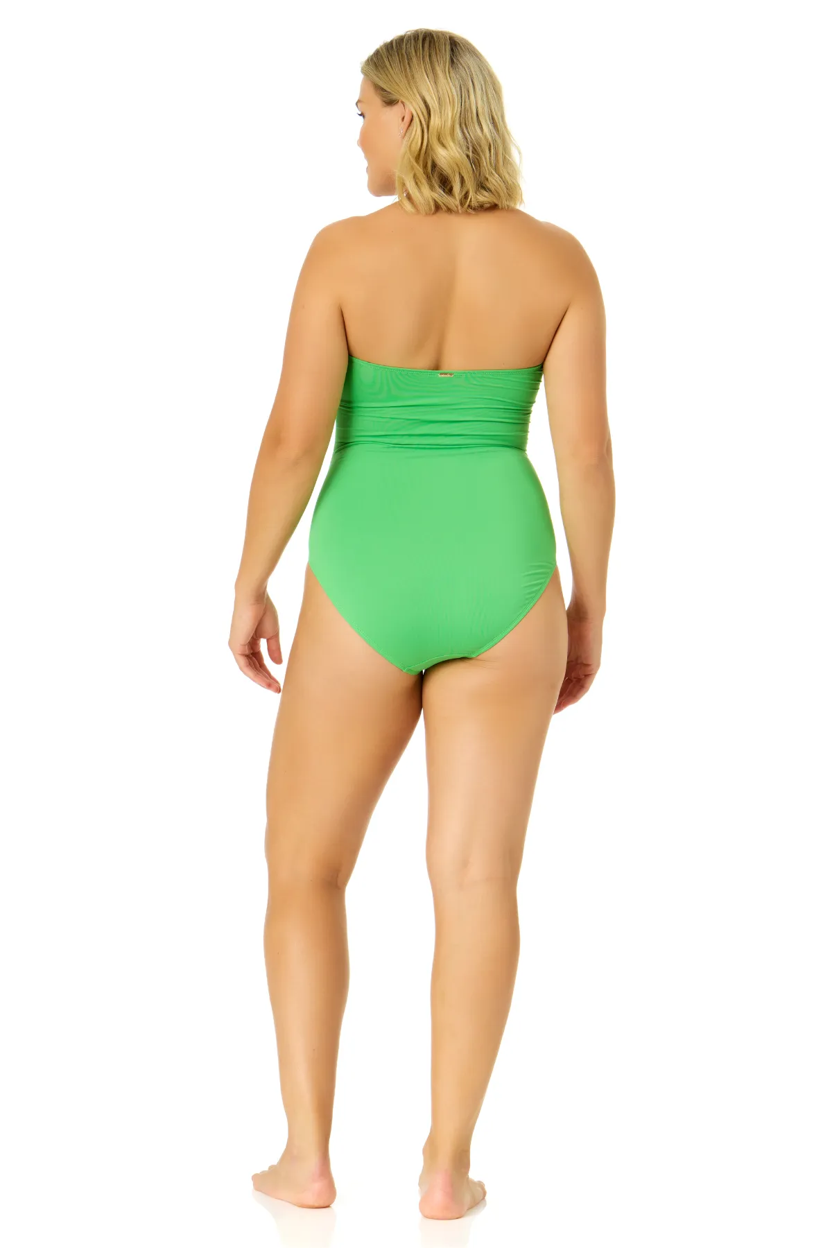 Women's Live In Color Twist Front Shirred One Piece Swimsuit sold by Anne Cole product image thumbnail 5