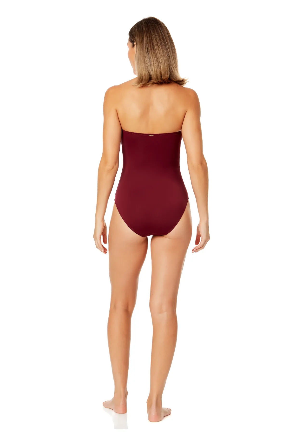 Women's Live In Color Twist Front Shirred One Piece Swimsuit sold by Anne Cole product image thumbnail 4