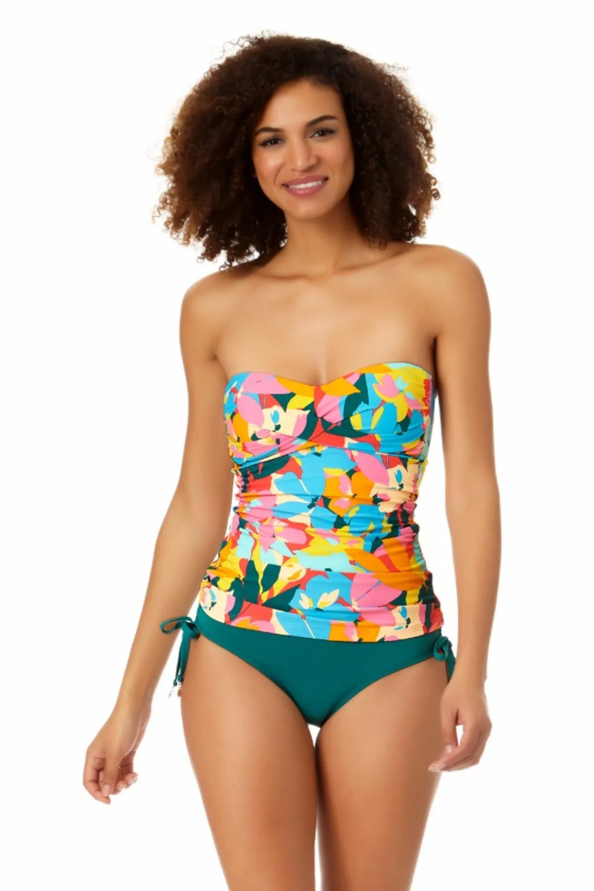 Anne Cole - Twist Front Bandeaukini Swim Top sold by Anne Cole product image thumbnail 5
