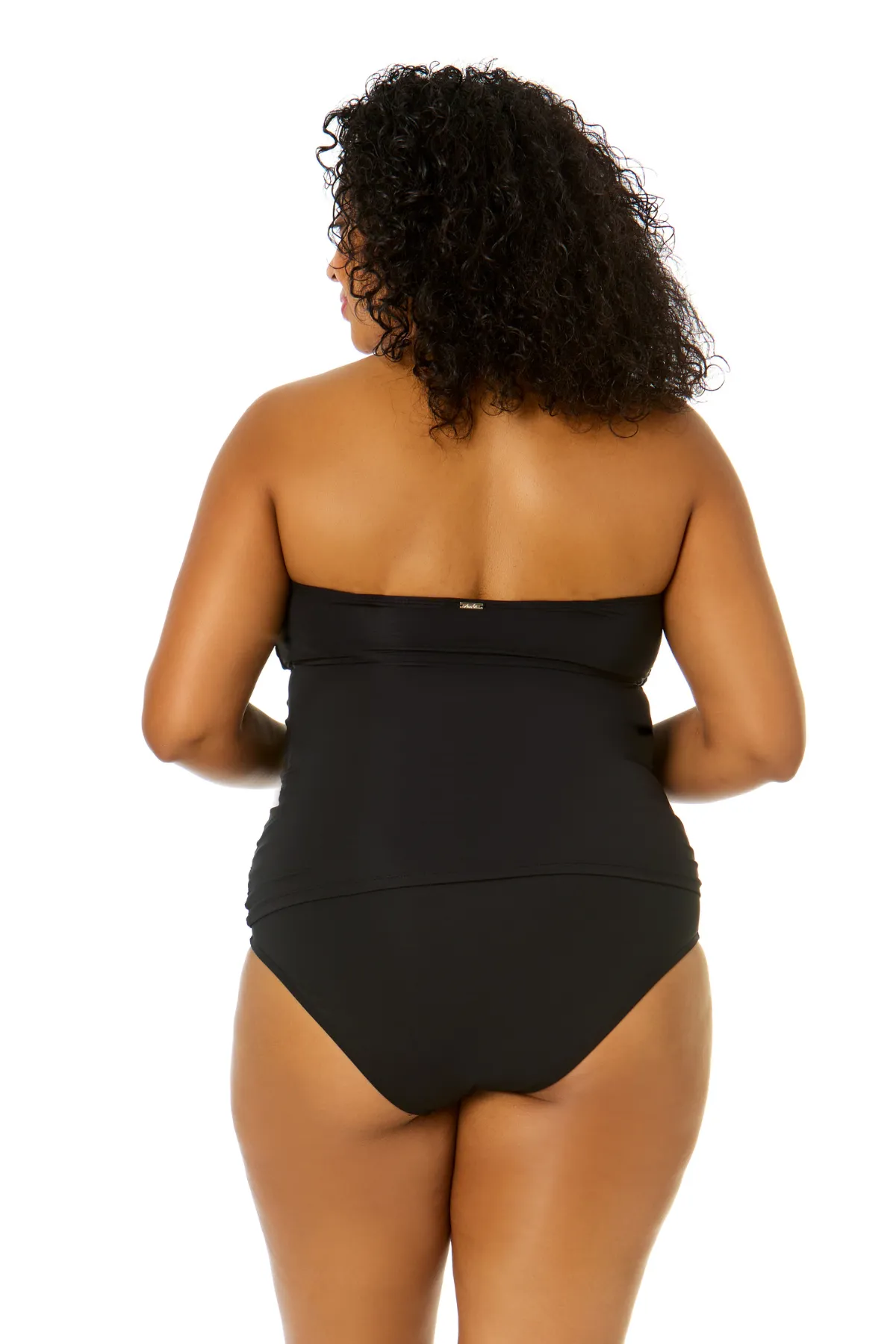 Anne Cole Plus - Twist Front Bandeaukini Swim Top sold by Anne Cole product image thumbnail 2