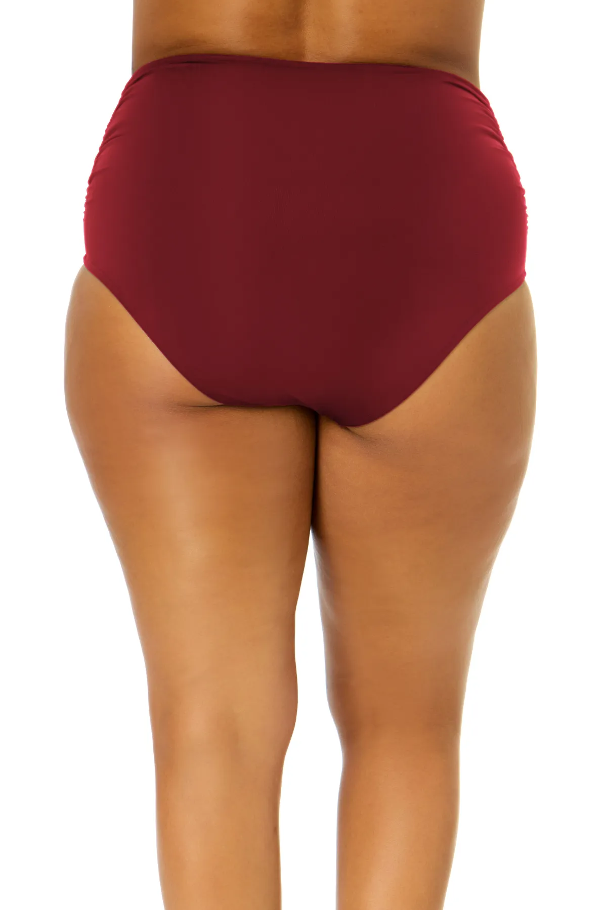 Women's Plus Size Live In Color High Waisted Shirred Bottom sold by Anne Cole product image thumbnail 2